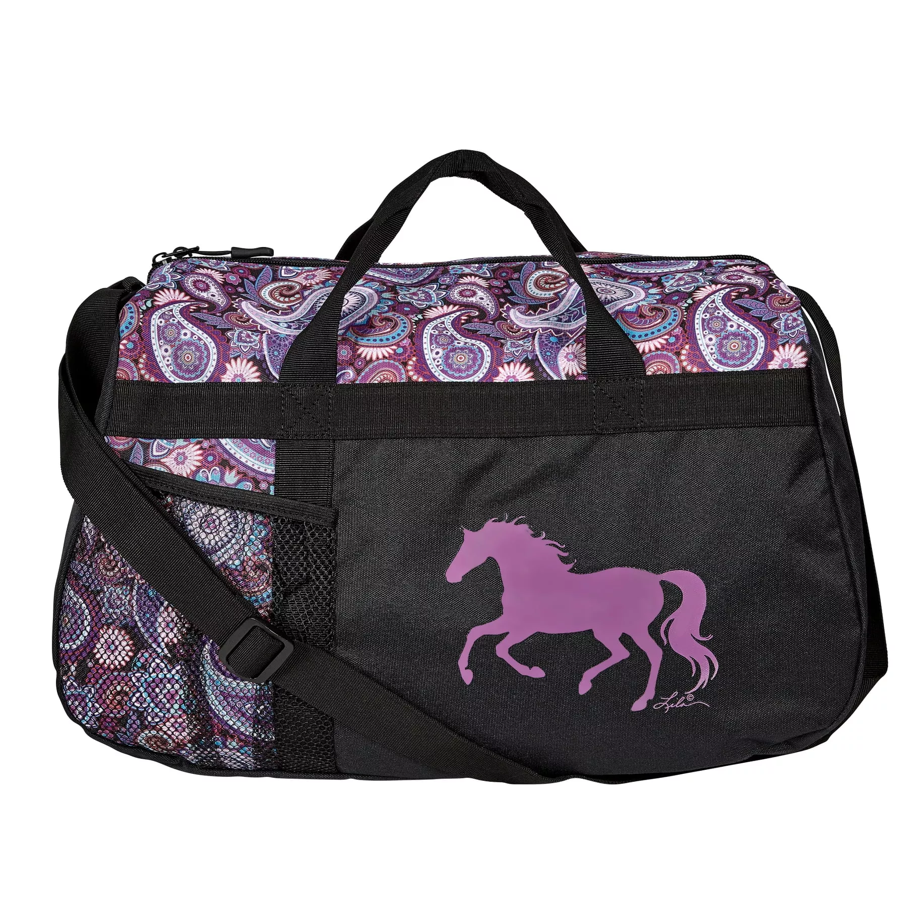 Running Horses Duffle Bag Paisley