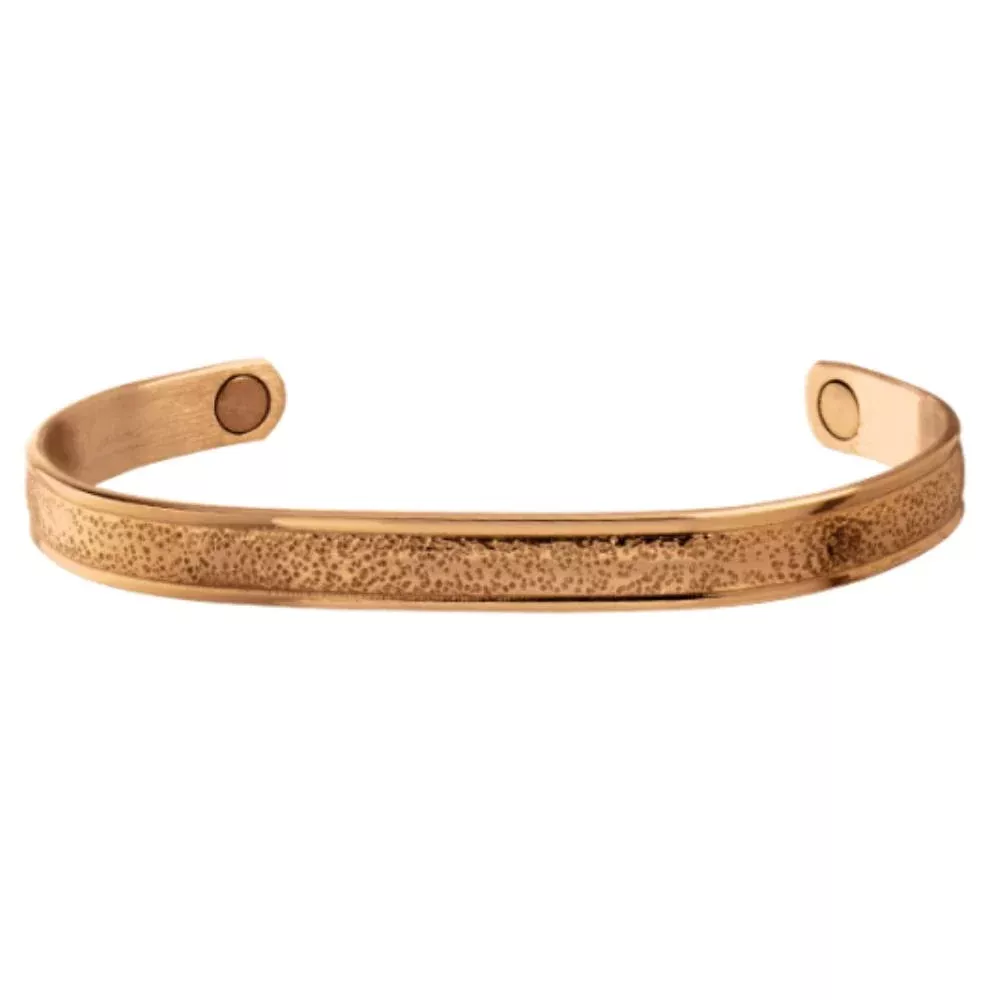 Sabona Pebbled Copper Magnetic Wristband