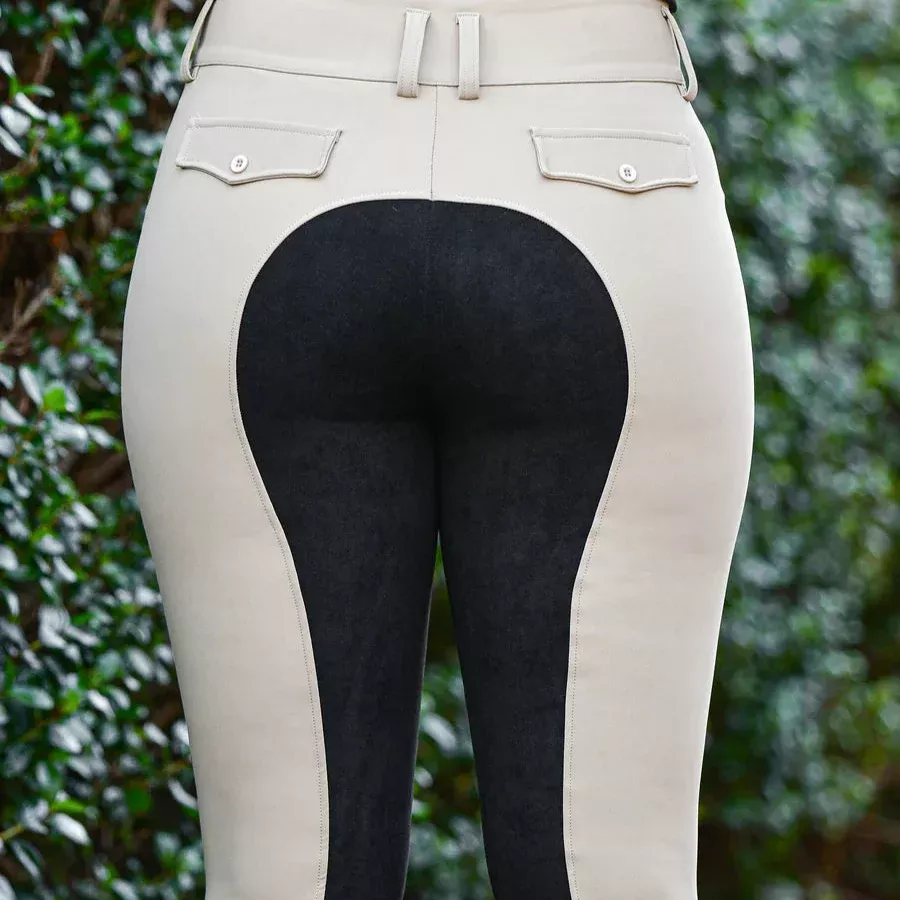 Saddle Co Womens Traditional Suede Seat Breeches