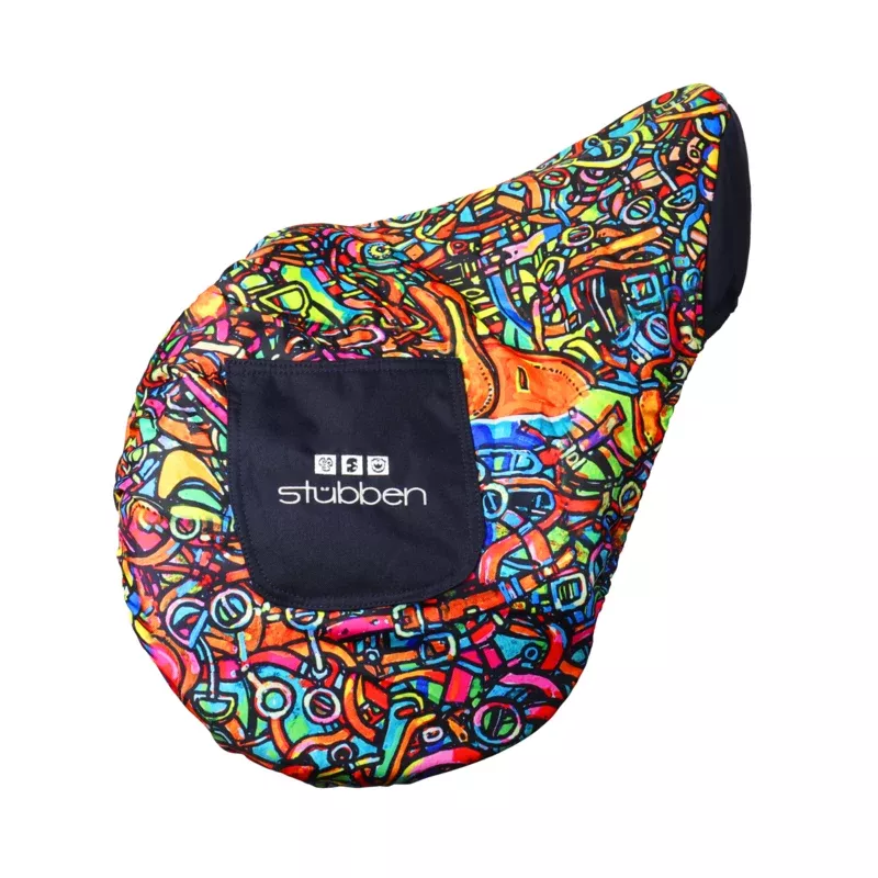 Saddle Cover with Saddle Girth Pockets