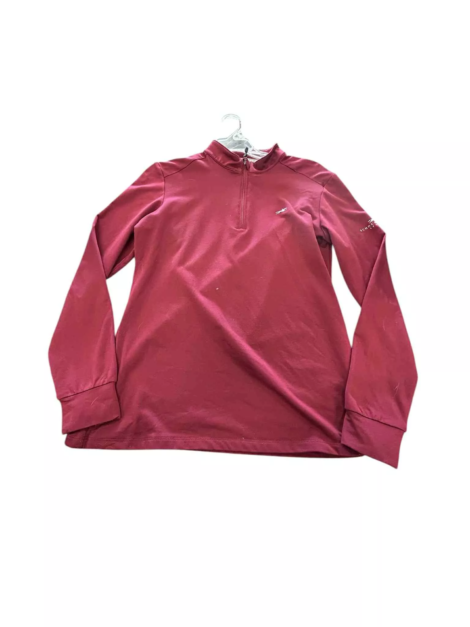 Schockmohle Fleece Lined LS Top - Burgundy - L - USED