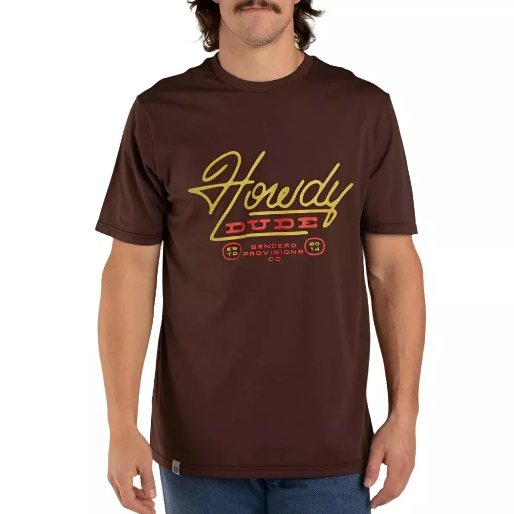 Sendero Provisions Men's "Howdy Dude" Tee