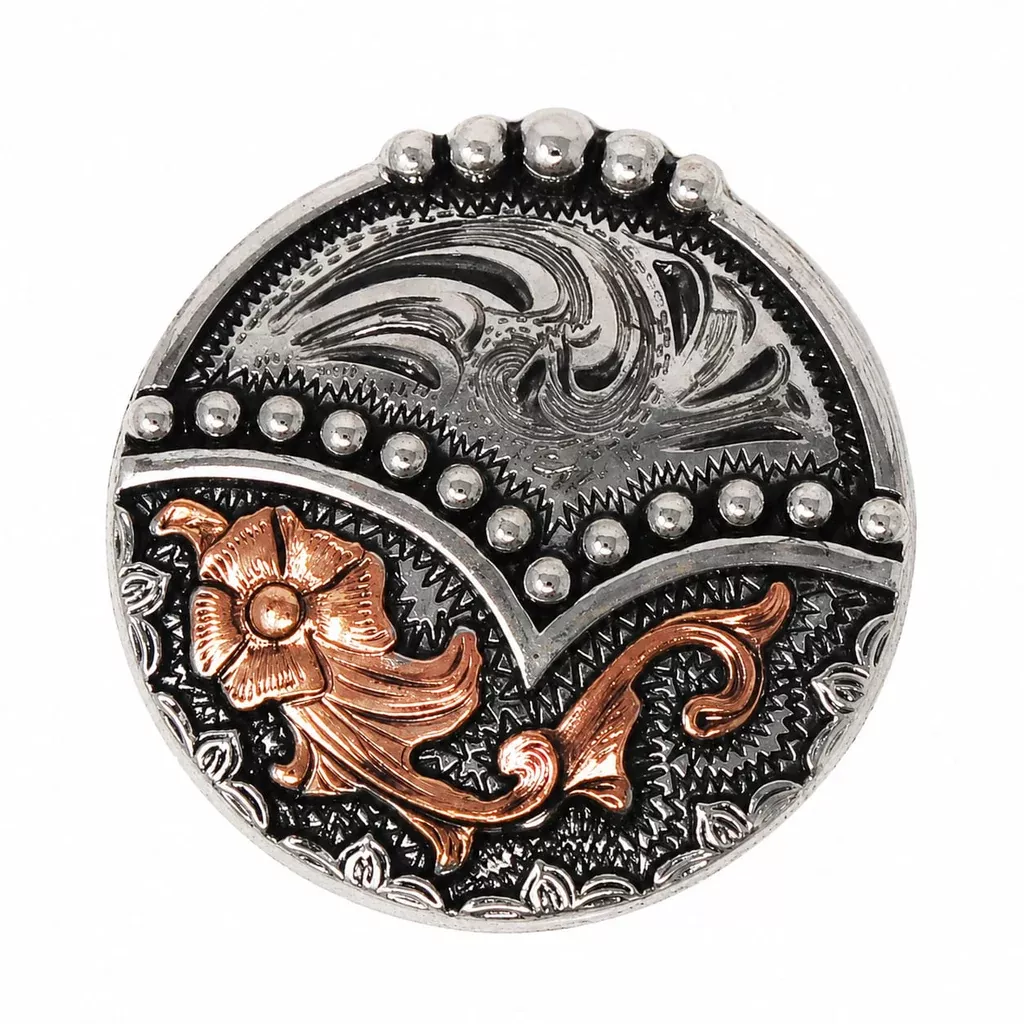 Set of 4 Screw Back Conchos Western SaddleCo618