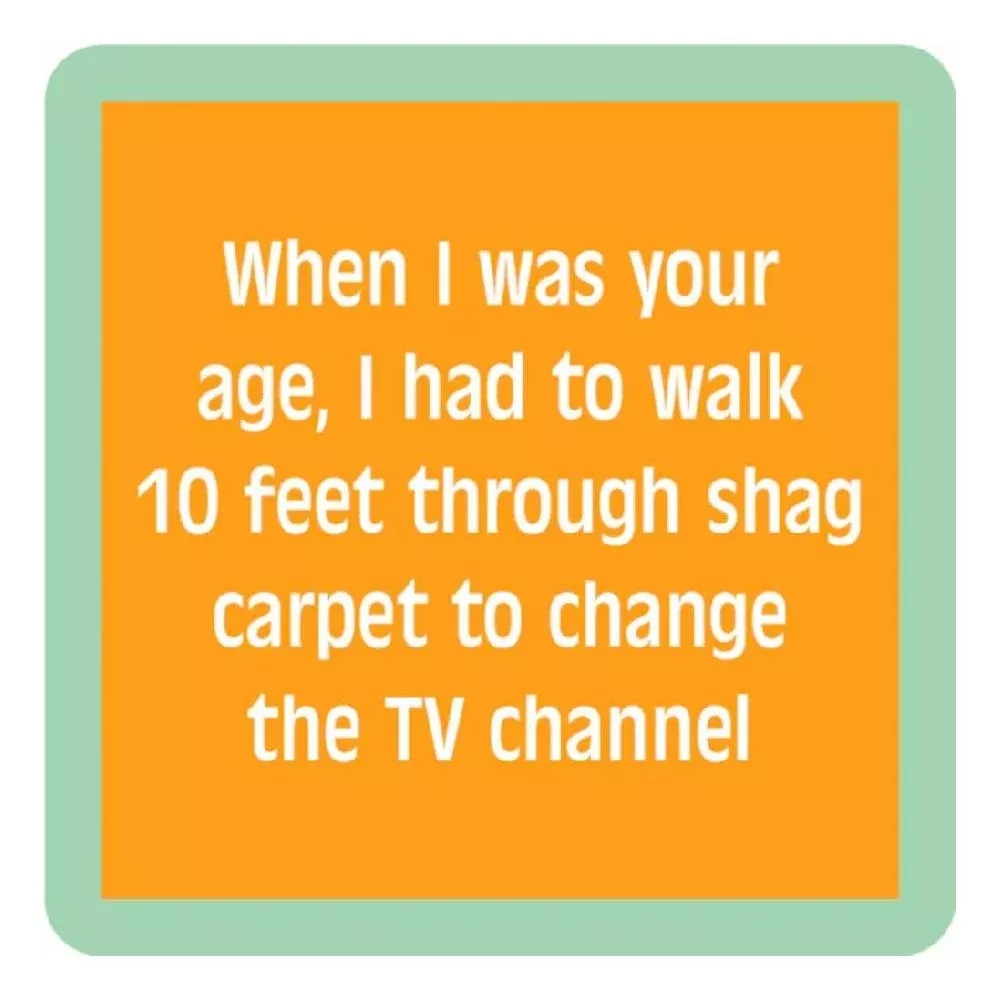 Shag Carpet Coaster