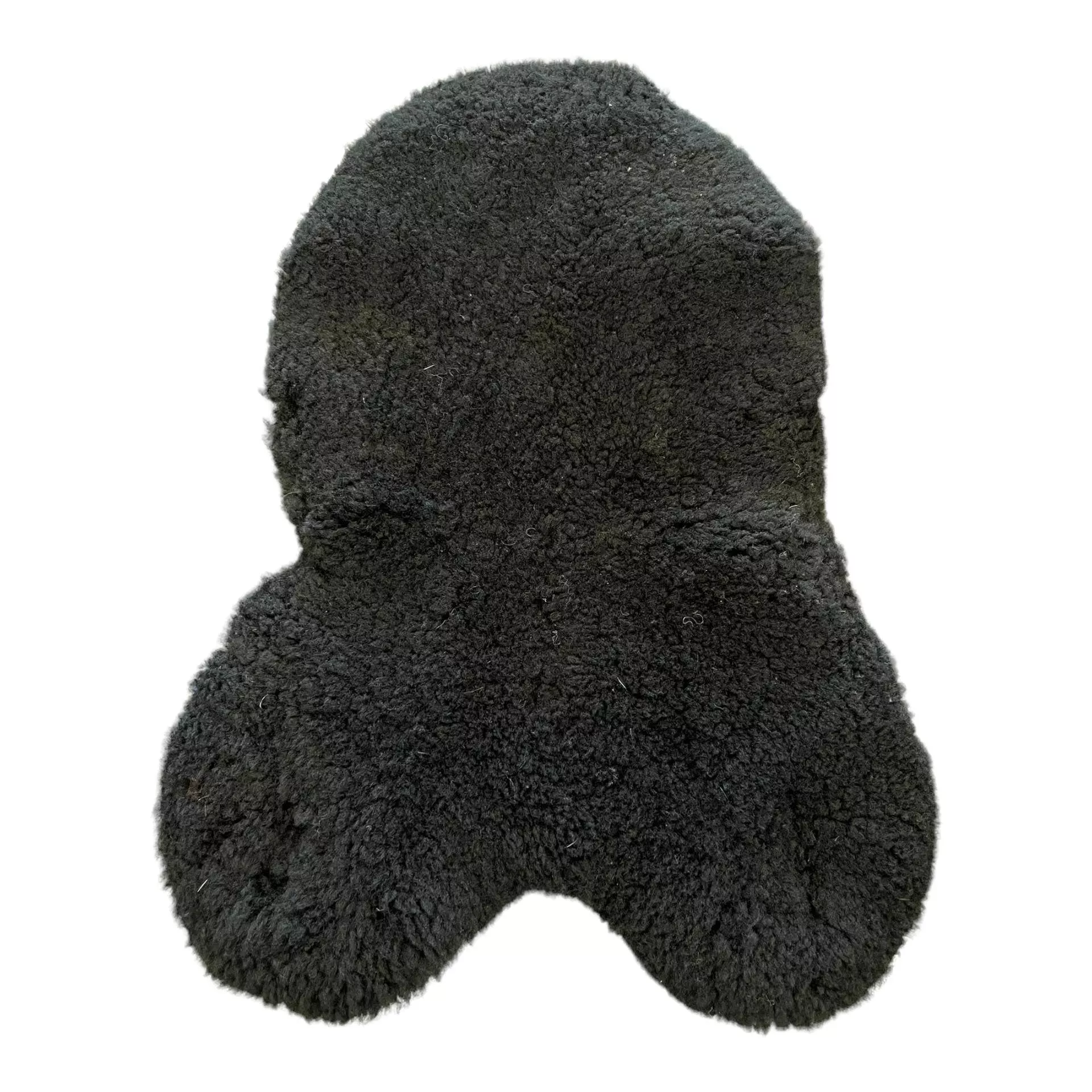 Sheepskin Seat Saver - Black - USED