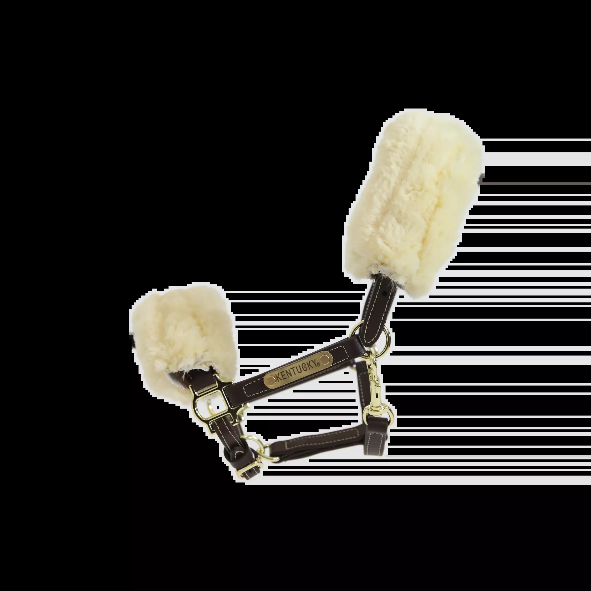 Shetty Leather Halter Sheepskin