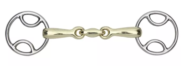 Shires Bevel Alloy Lozenge Mouth Bit