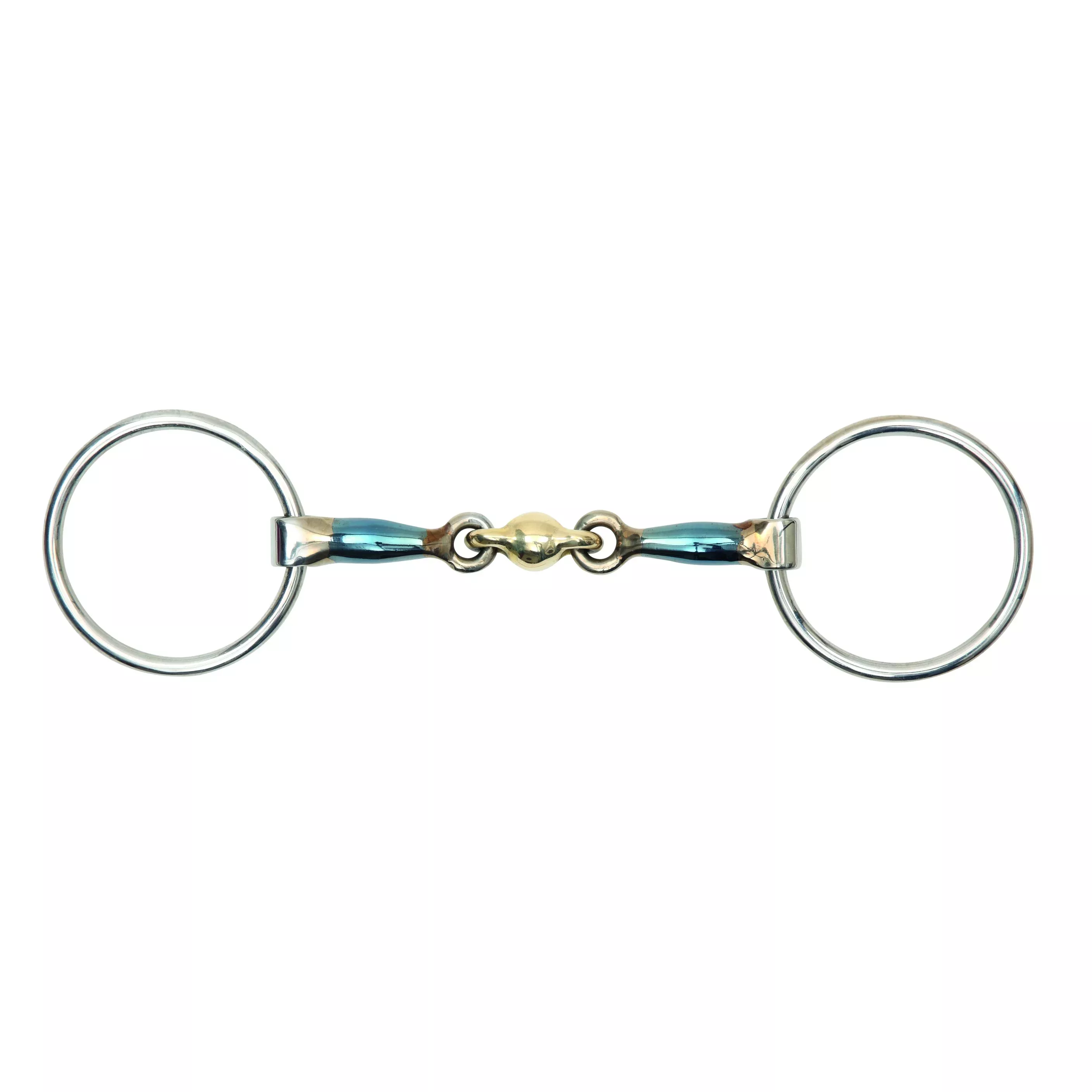 Shires Blue S/I Loose Ring w/Lozenge Bit
