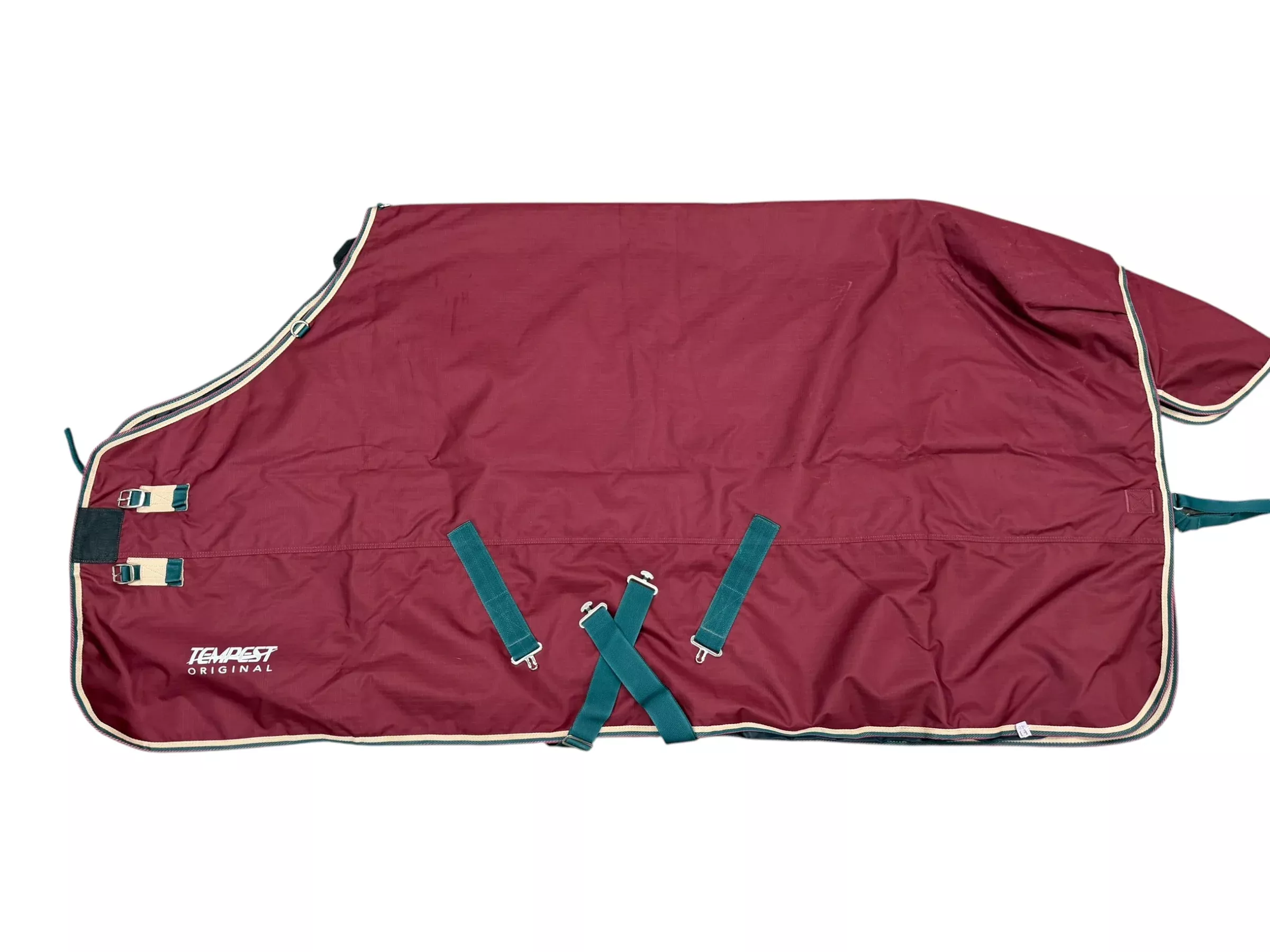 Shires Tempest T/O Sheet - Red/Green - 78" - USED