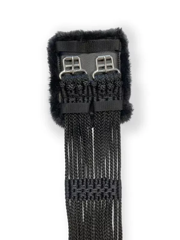 Short Cord Girth with Padded Buckles