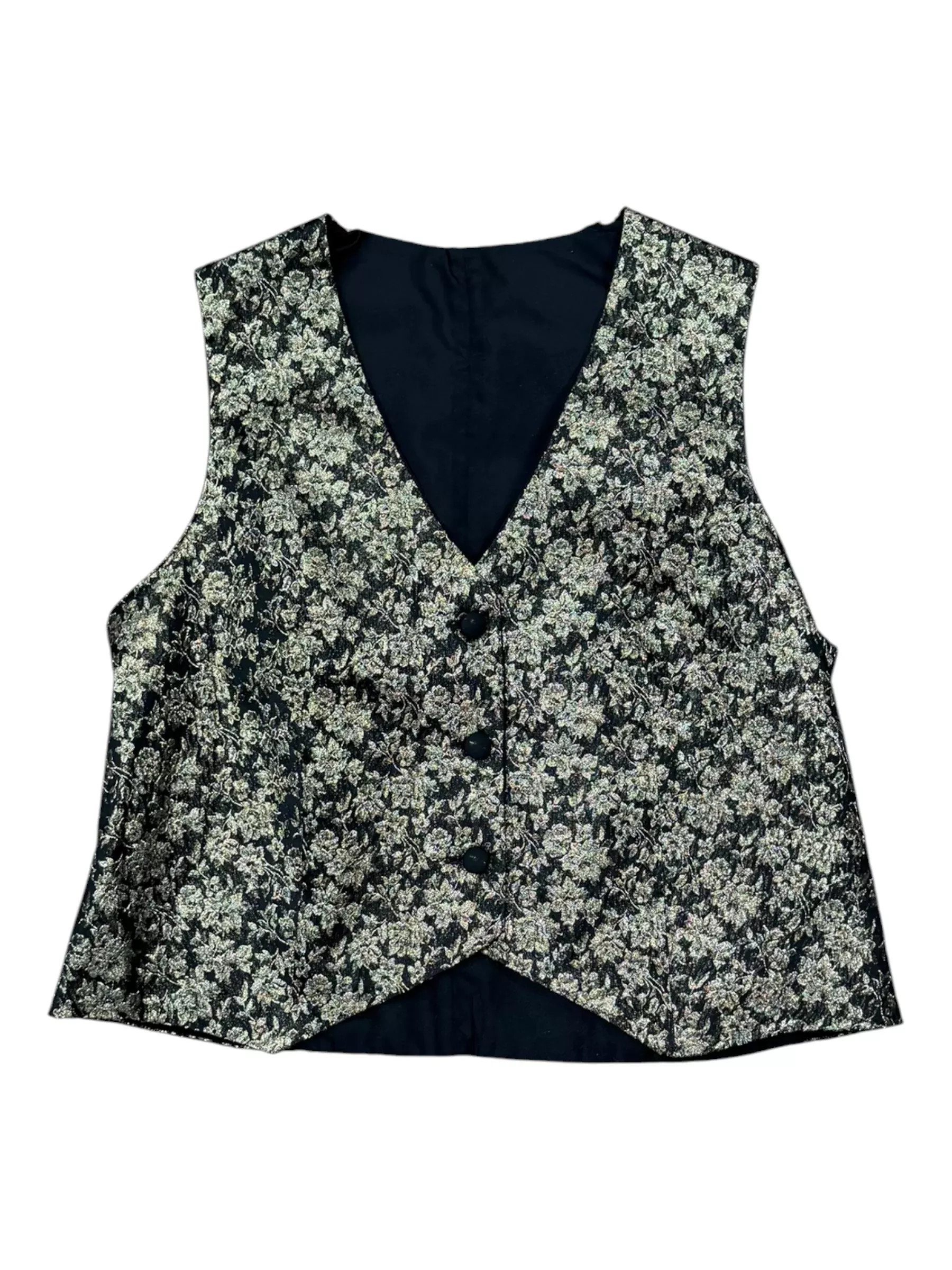 Show Vest - Black/Gold - Custom Measurements - USED
