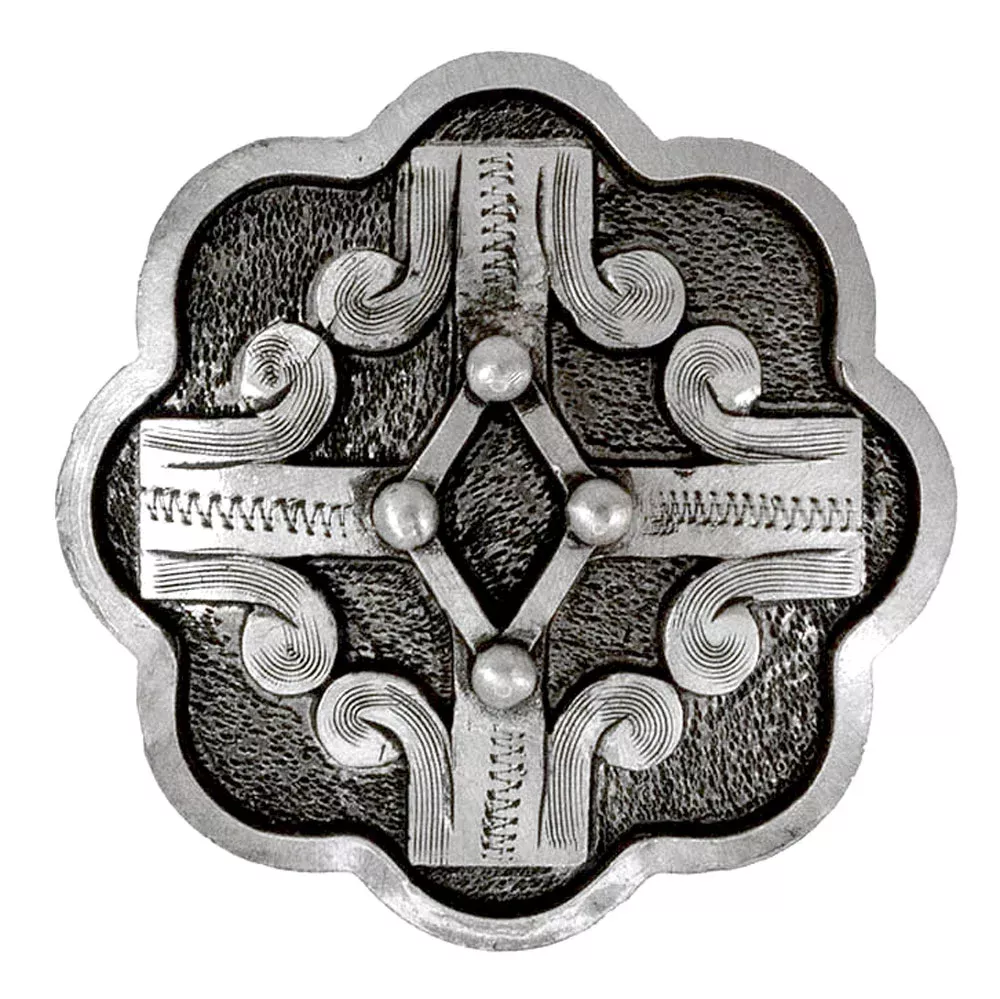 Silver Diamond Concho