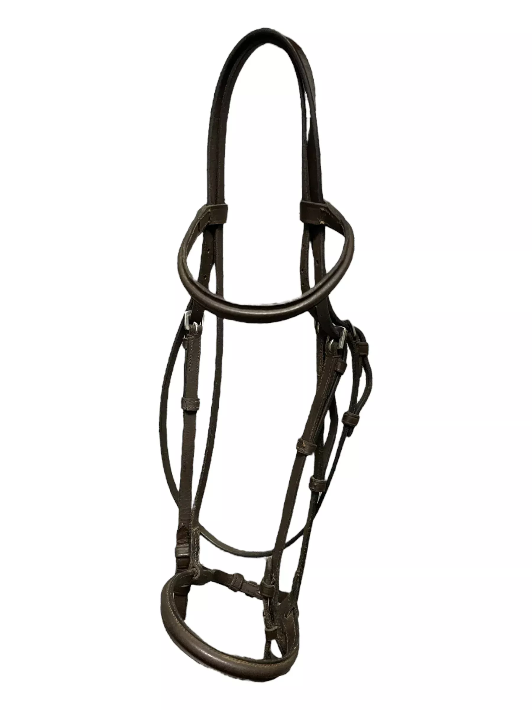 Silver Fox Bridle - Brown - F/S - USED