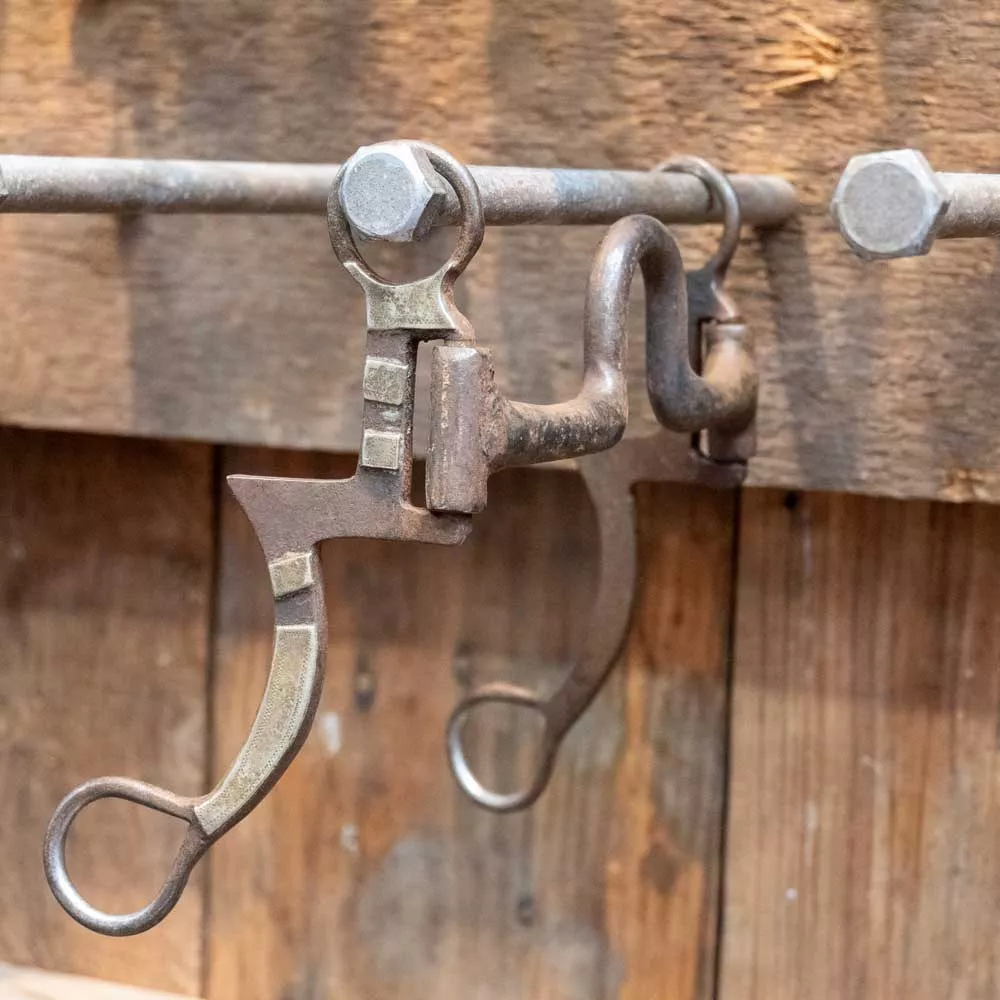 Silver Mounted Solid Port Bit