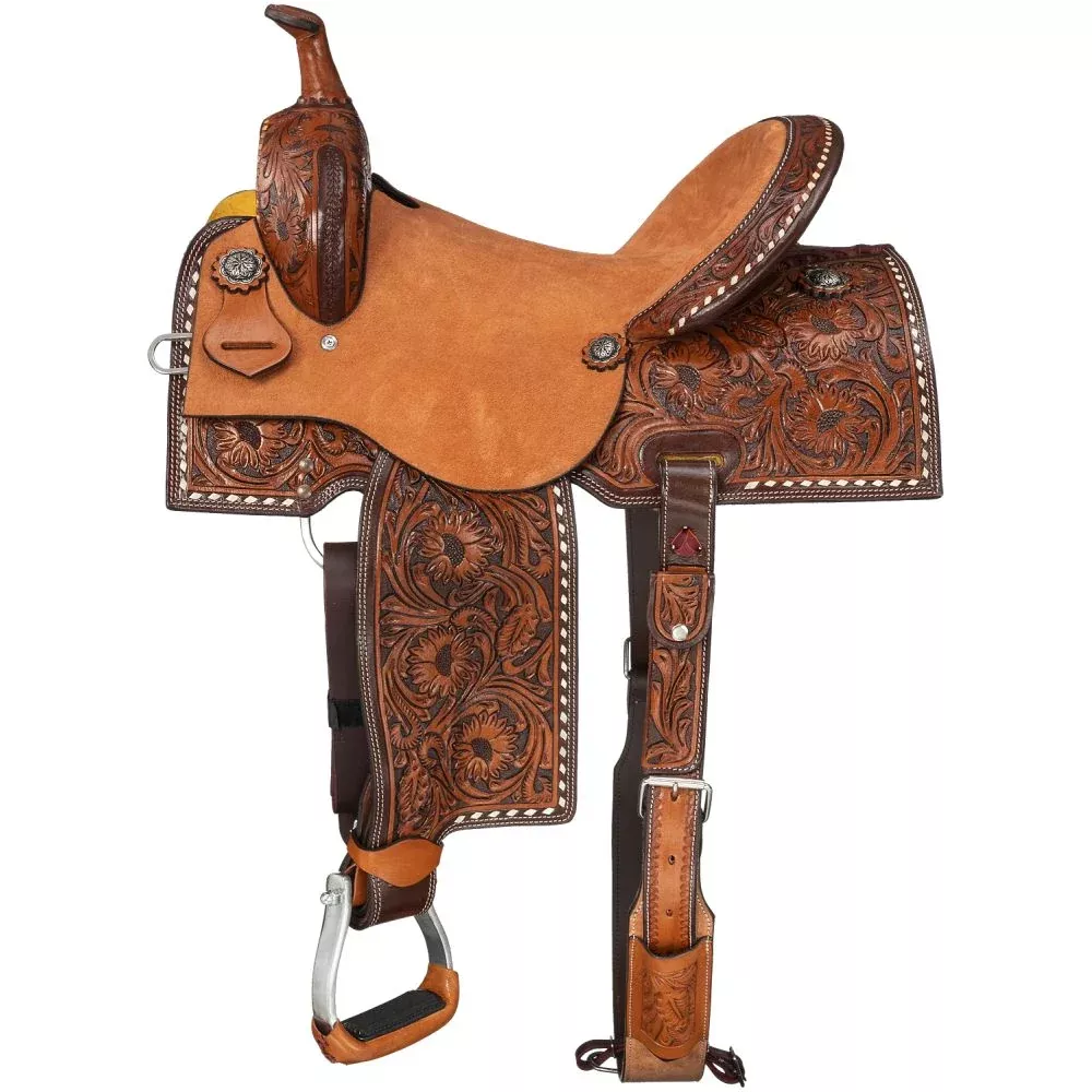 Silver Royal Autry Barrel Saddle