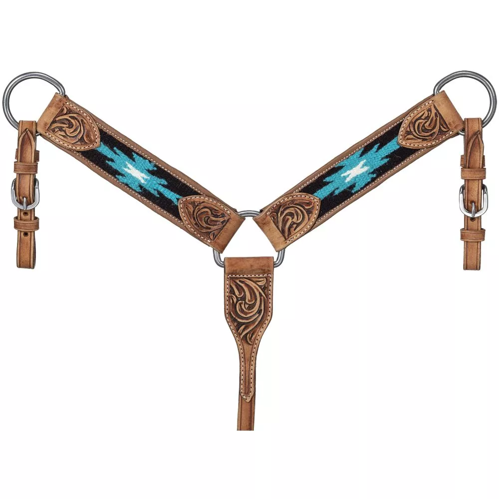 Silver Royal Mini Aztec Breastcollar