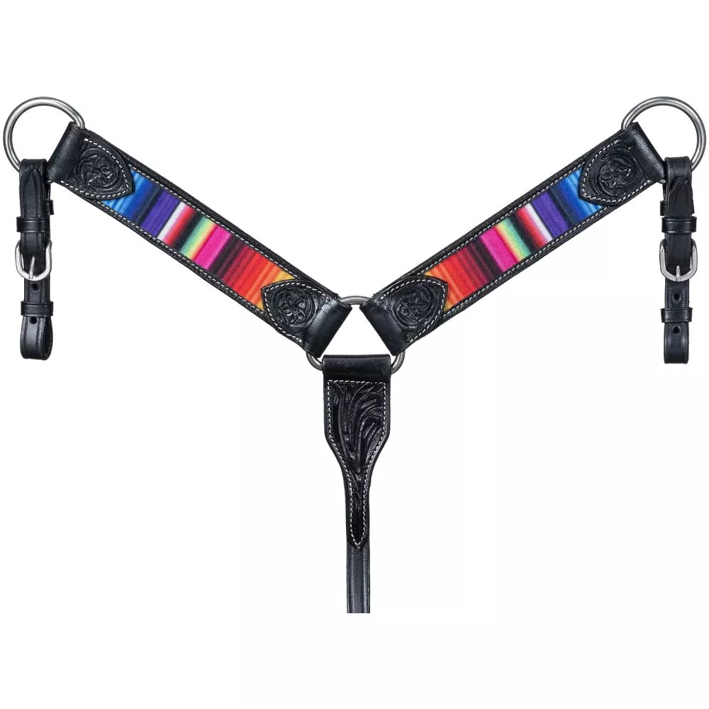 Silver Royal Mini Serape Breastcollar