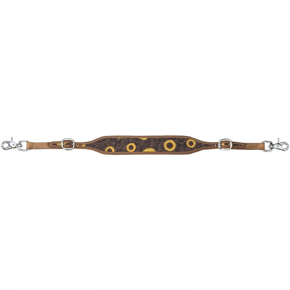 Silver Royal Sunflower Wither Strap
