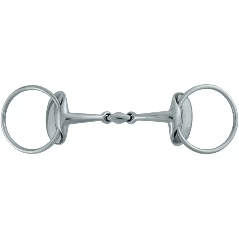 Silver Wings Snaffle Double Broken 2462