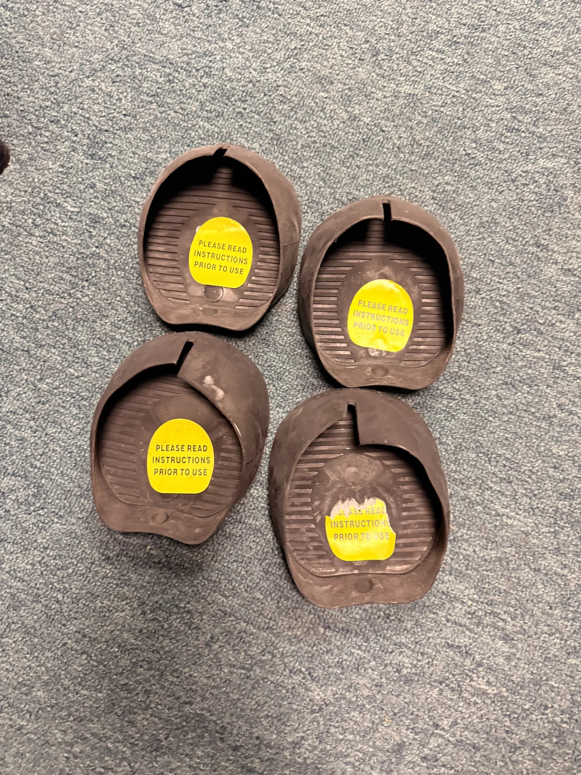 Size 2 - Easyboot Glue on set of 4
