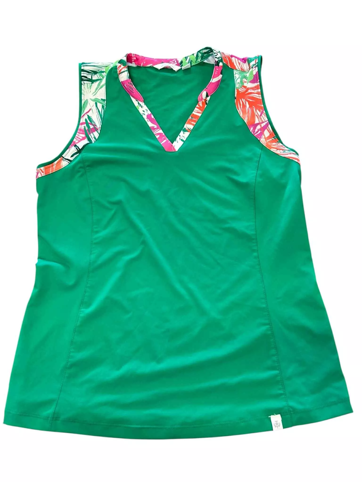 SleevelessTop - Green - Small - USED