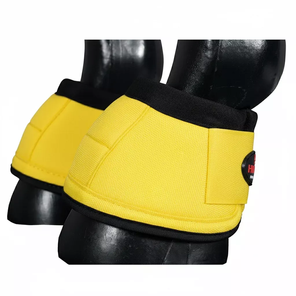 Small Hilason Horse No Turn Training Protective Shock Absorbing Bell Boots