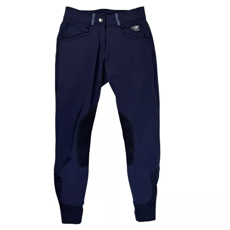 SmartPak Piper Winter Softshell Breeches in Navy - Women's 22R