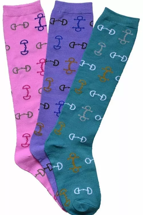 Snaffle Bit Boot Socks