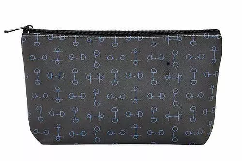 Snaffle Bit Cosmetic Pouch