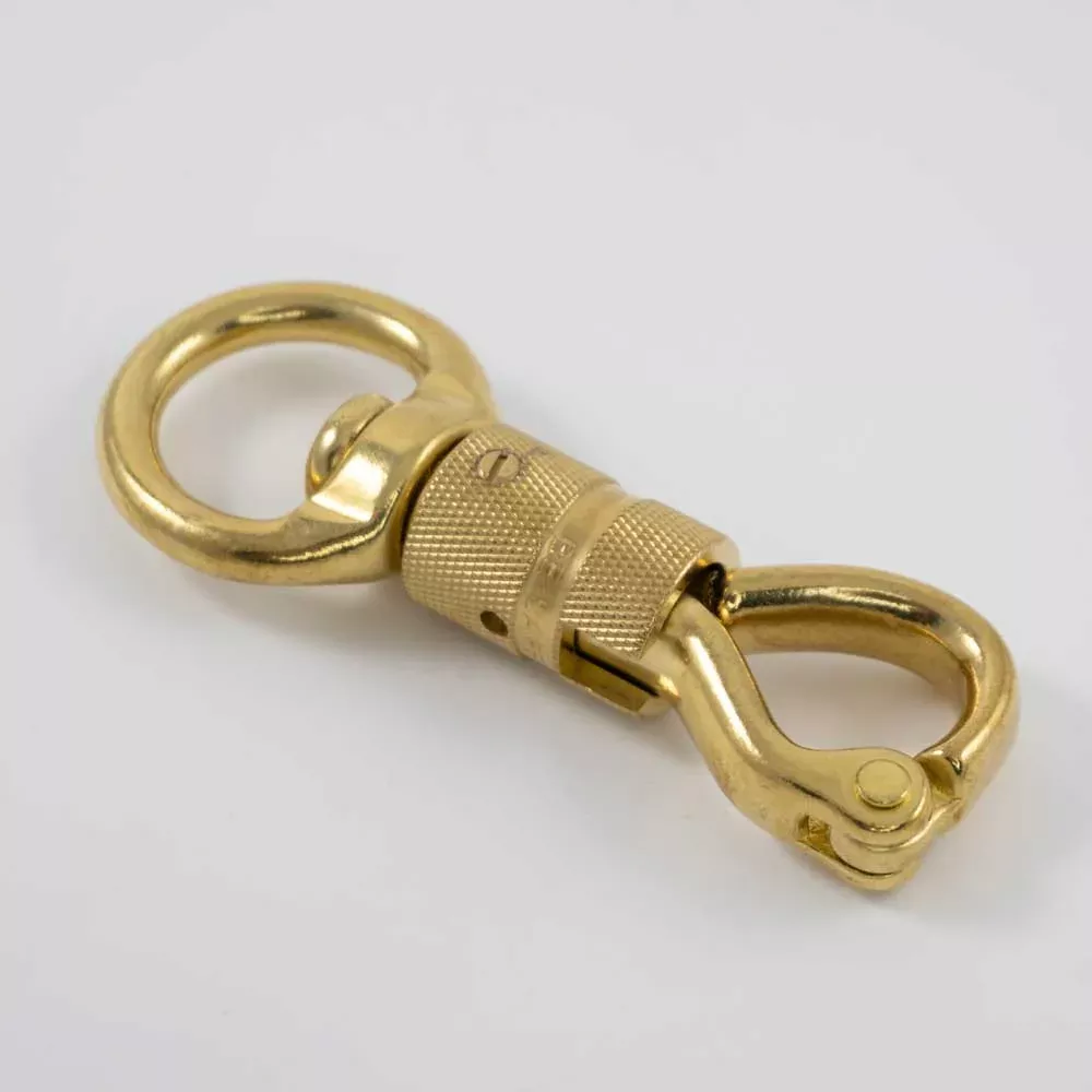 Solid Brass Panic Snap