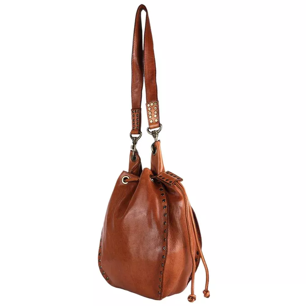 Spaghetti Western Drawstring Bag With Studs