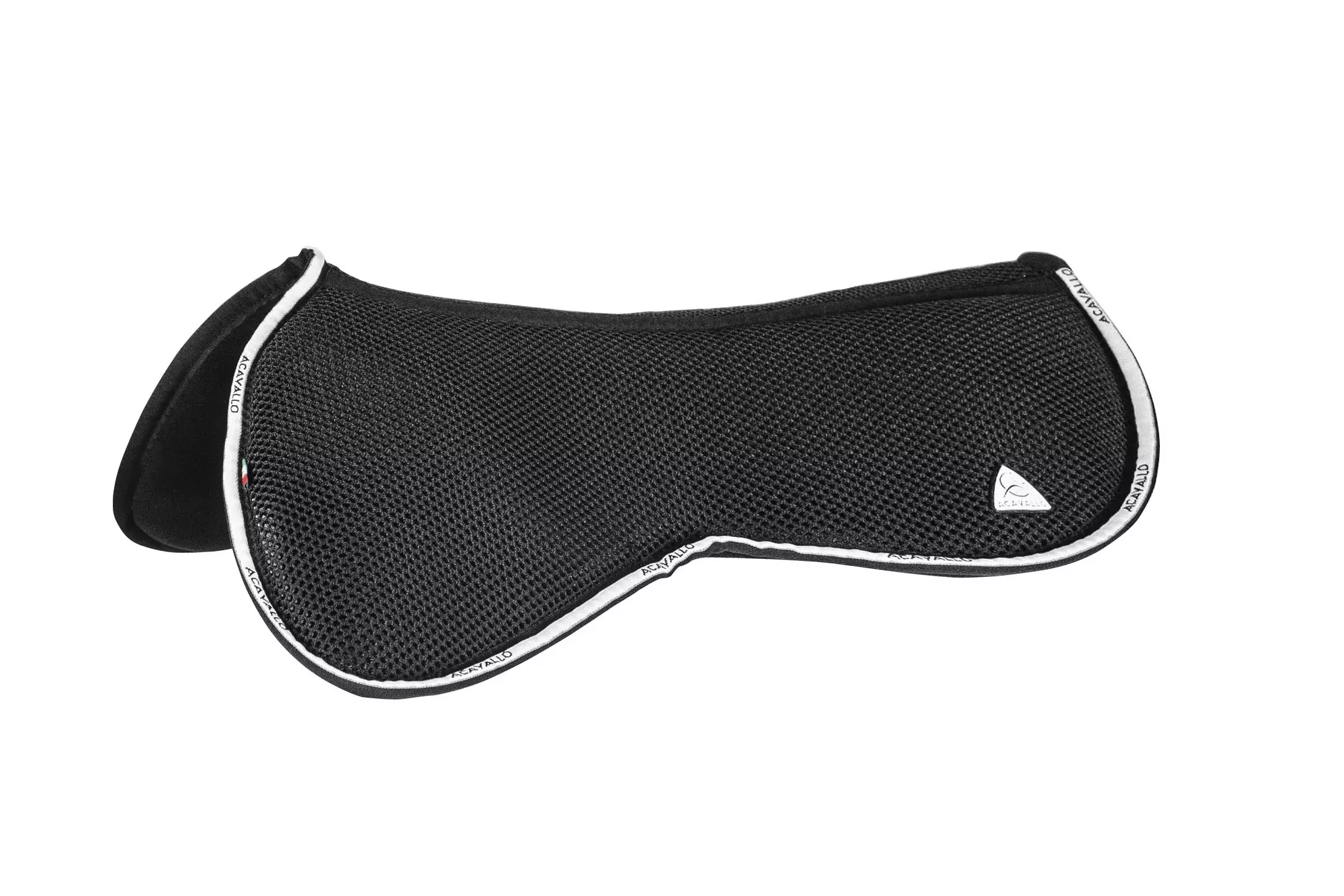 Spine Free Double Face 3D Spacer/ Microfiber & Memory Foam Close Contact Half Pad