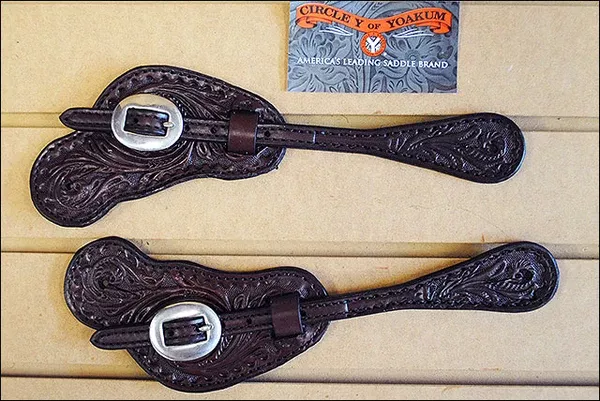 Spur Strap-Floral Tool-Stainle