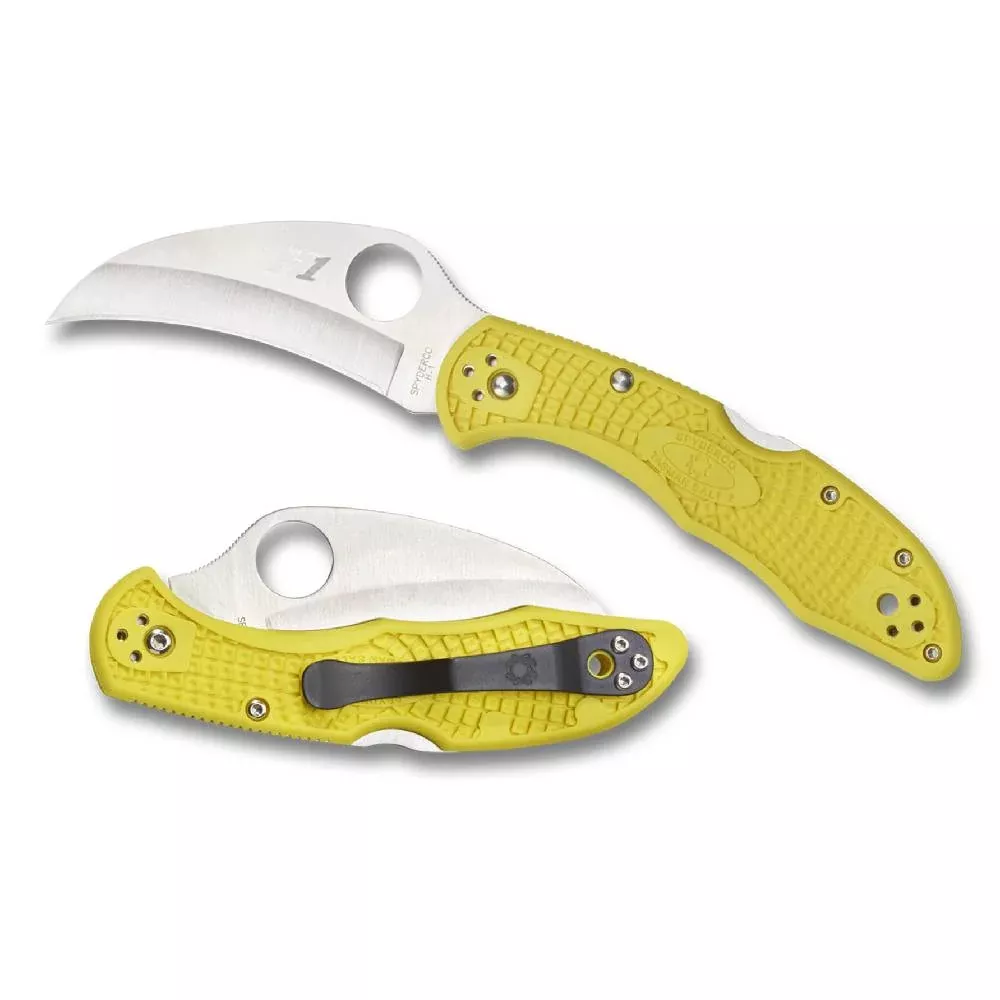Spyderco Tasman Salt 2 Yellow