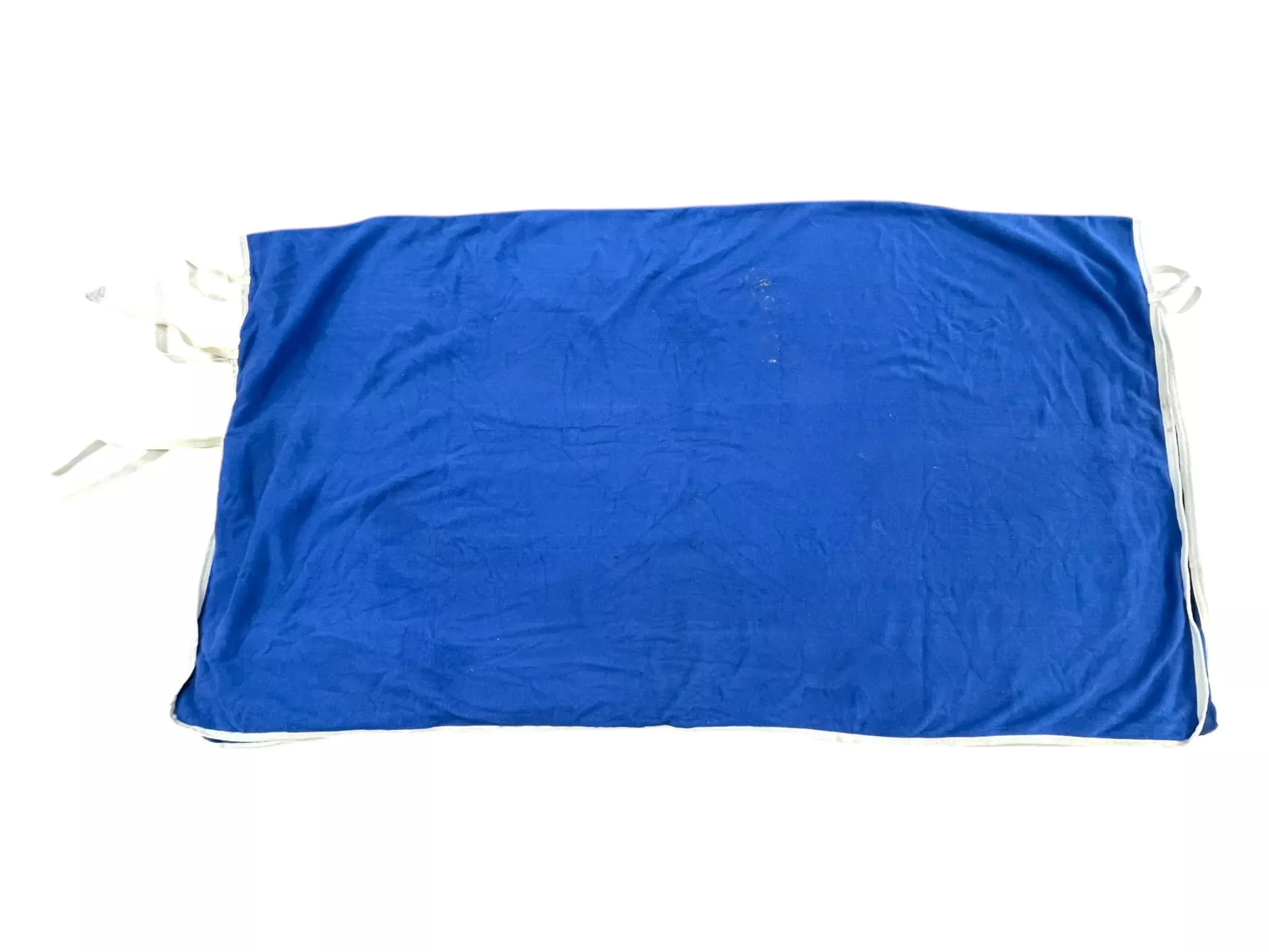 Square Fleece Cooler - Blue/White Trim - L - USED