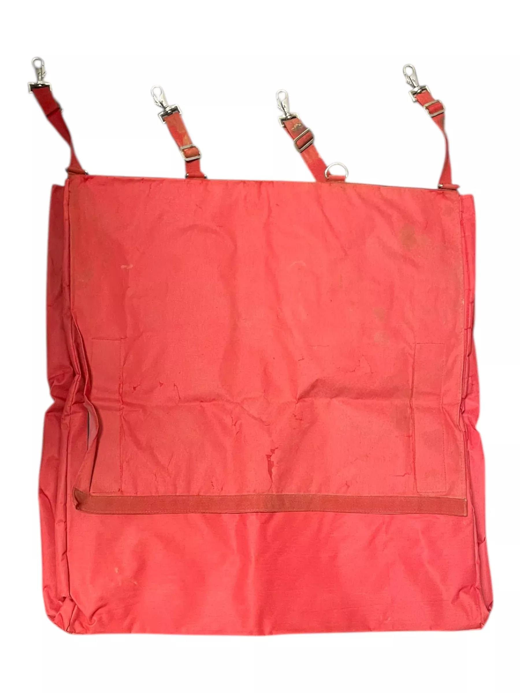 Stall Front Bag - Red - Approx 24 x 28" - USED