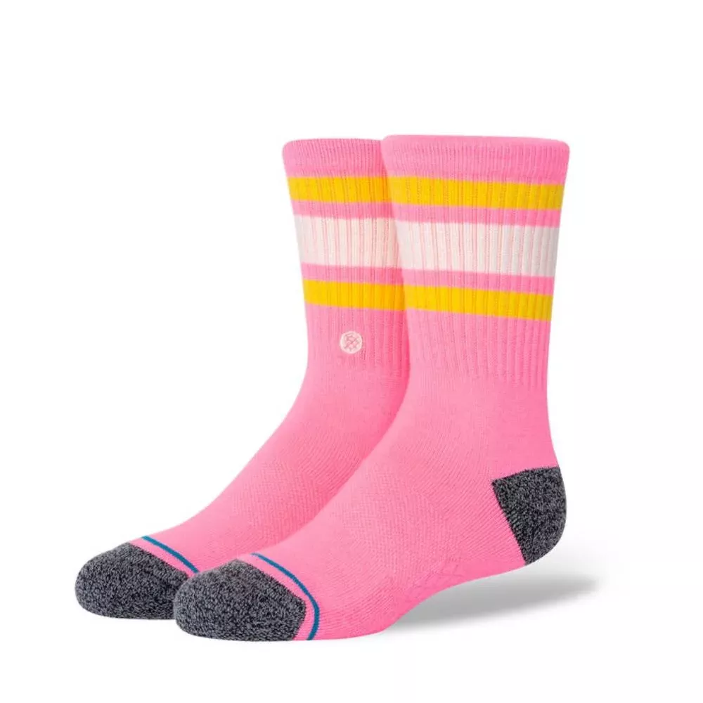 Stance Kid's Boyd Crew Socks - Pinkfade