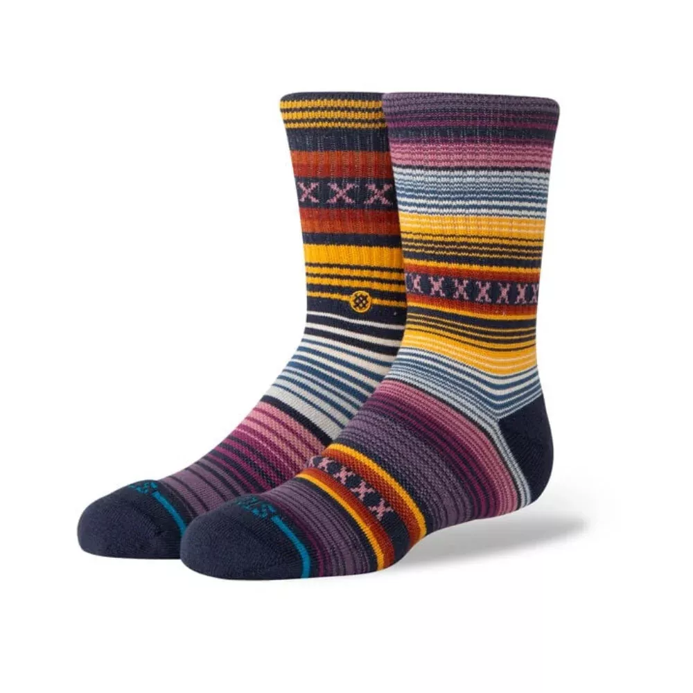 Stance Kid's Curren Crew Socks - Grape