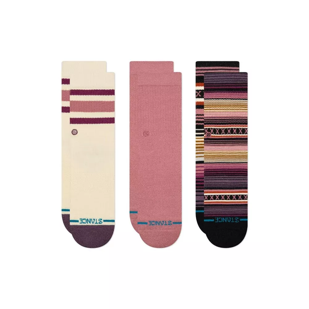 Stance Kid's Icon Mixed Crew Socks - 3 Pack