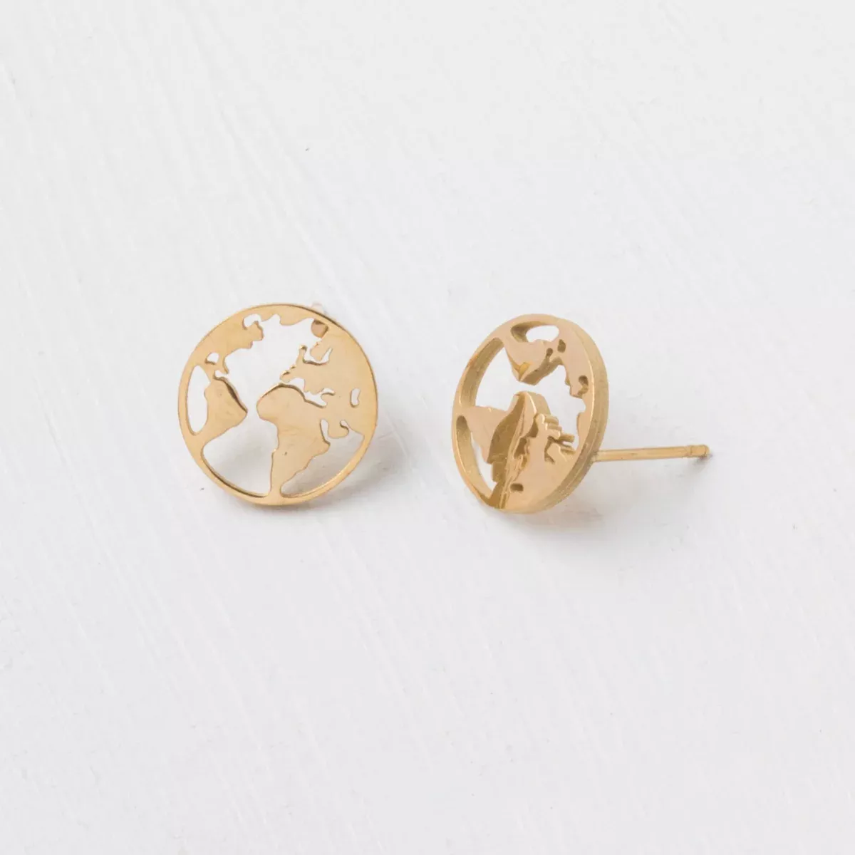 Starfish Project, Inc - The Gold World Stud Earrings