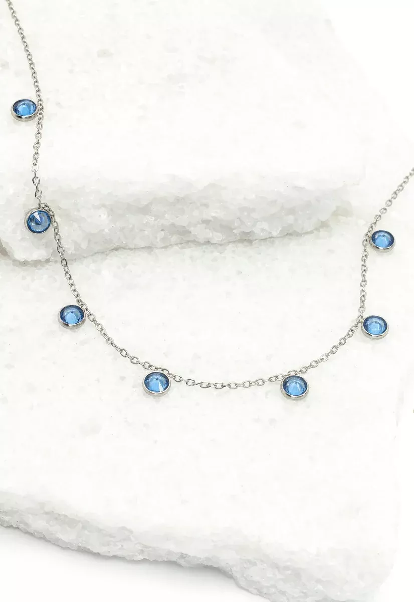 Starfish Project, Inc - Guiding Lights Necklace in Silver & Blue