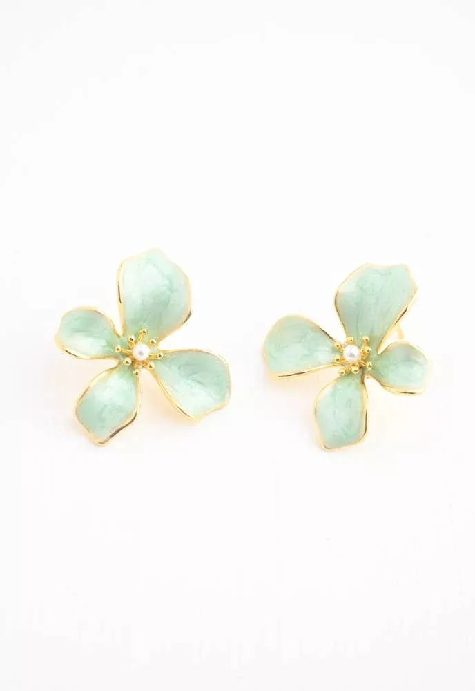 Starfish Project, Inc - Hope in Bloom Flower Earrings in Mint