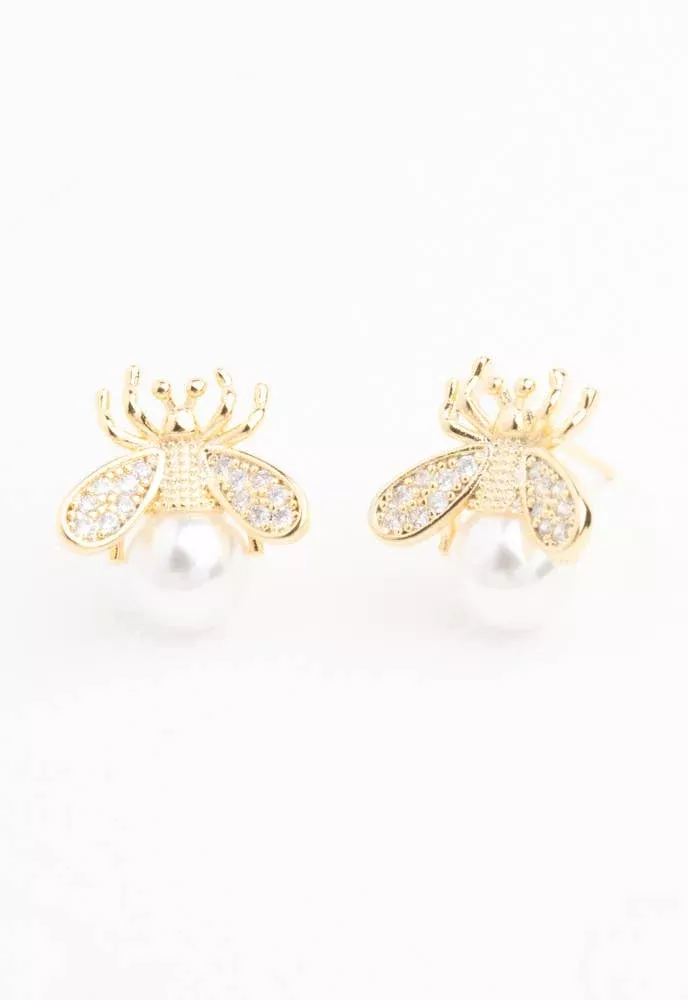 Starfish Project, Inc - Queen Bee Pearl Earrings