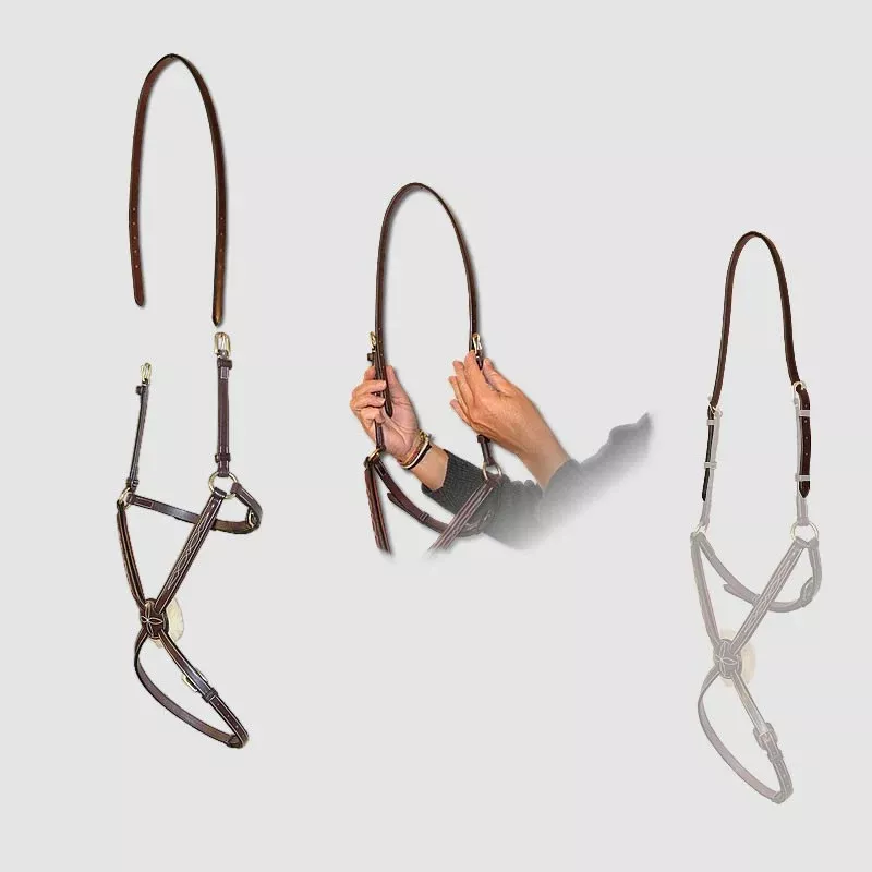 Strap to Adapt Noseband Brown Full