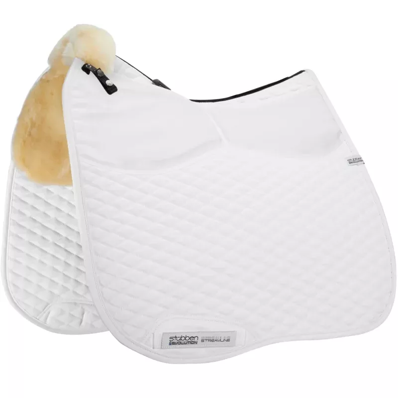 Streamline Adjuster Lambswool Dressage Pad