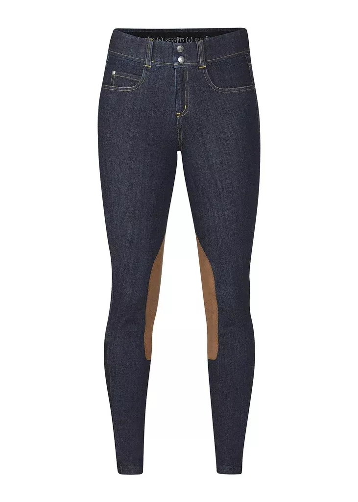 Stretch Denim Knee Patch Breech