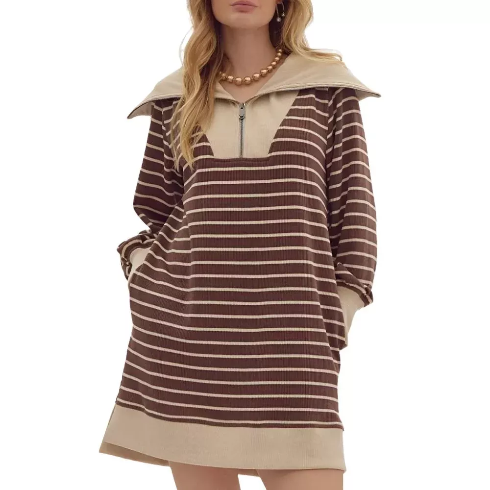Striped Mini Dress - FINAL SALE