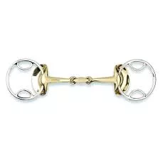 Stubben Golden Wings Gag 4 in 1 Copper Double Jointed Bit