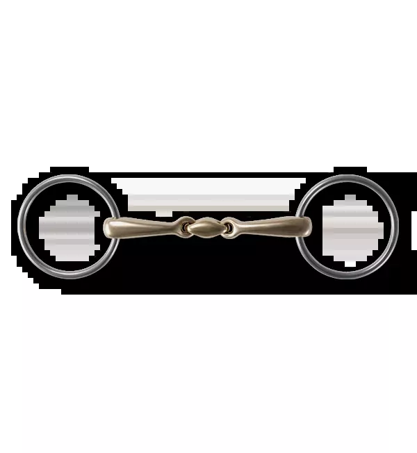 Stubben Loose Ring Snaffle Bit - 16 mm Copper