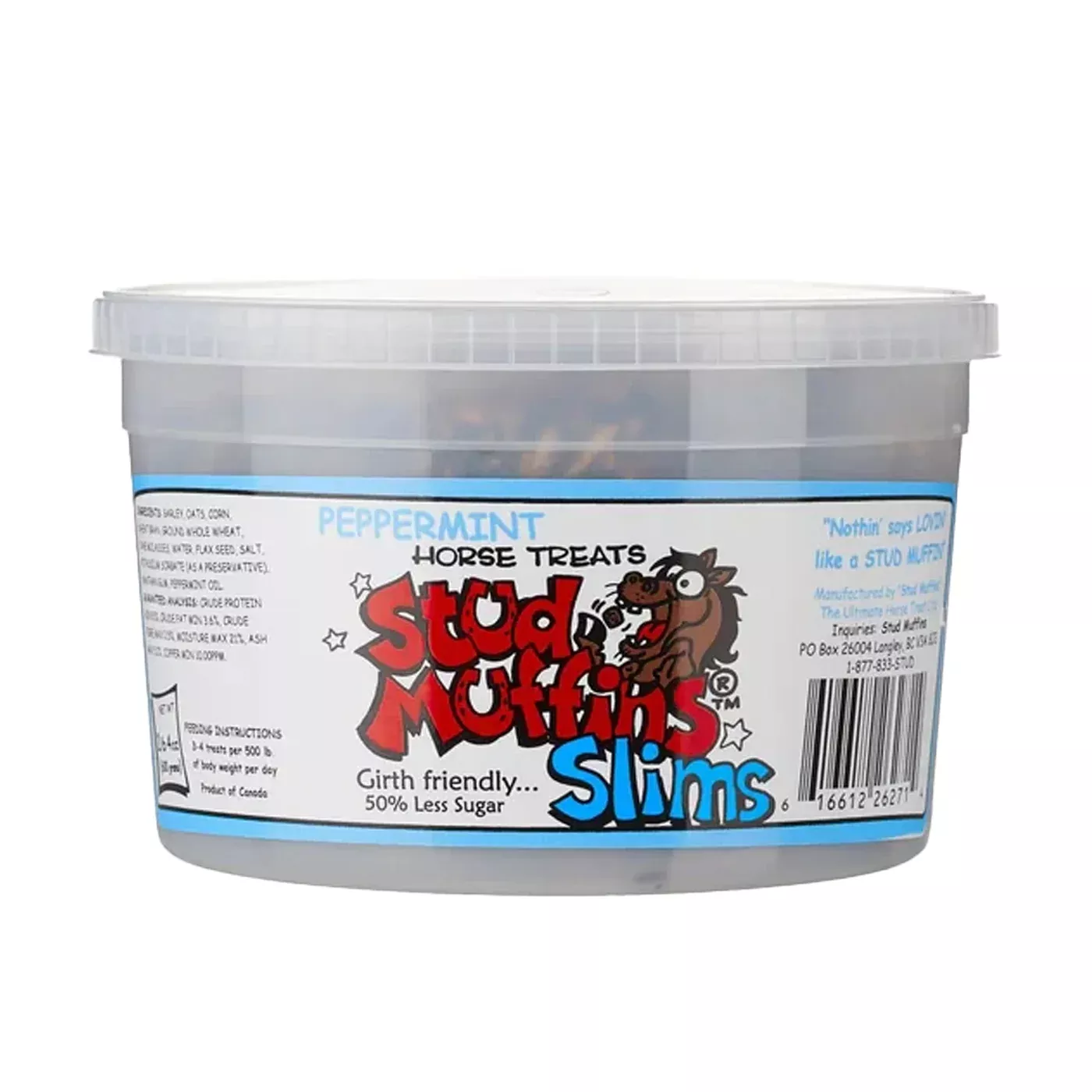 Stud Muffins Peppermint Slims 20 oz.